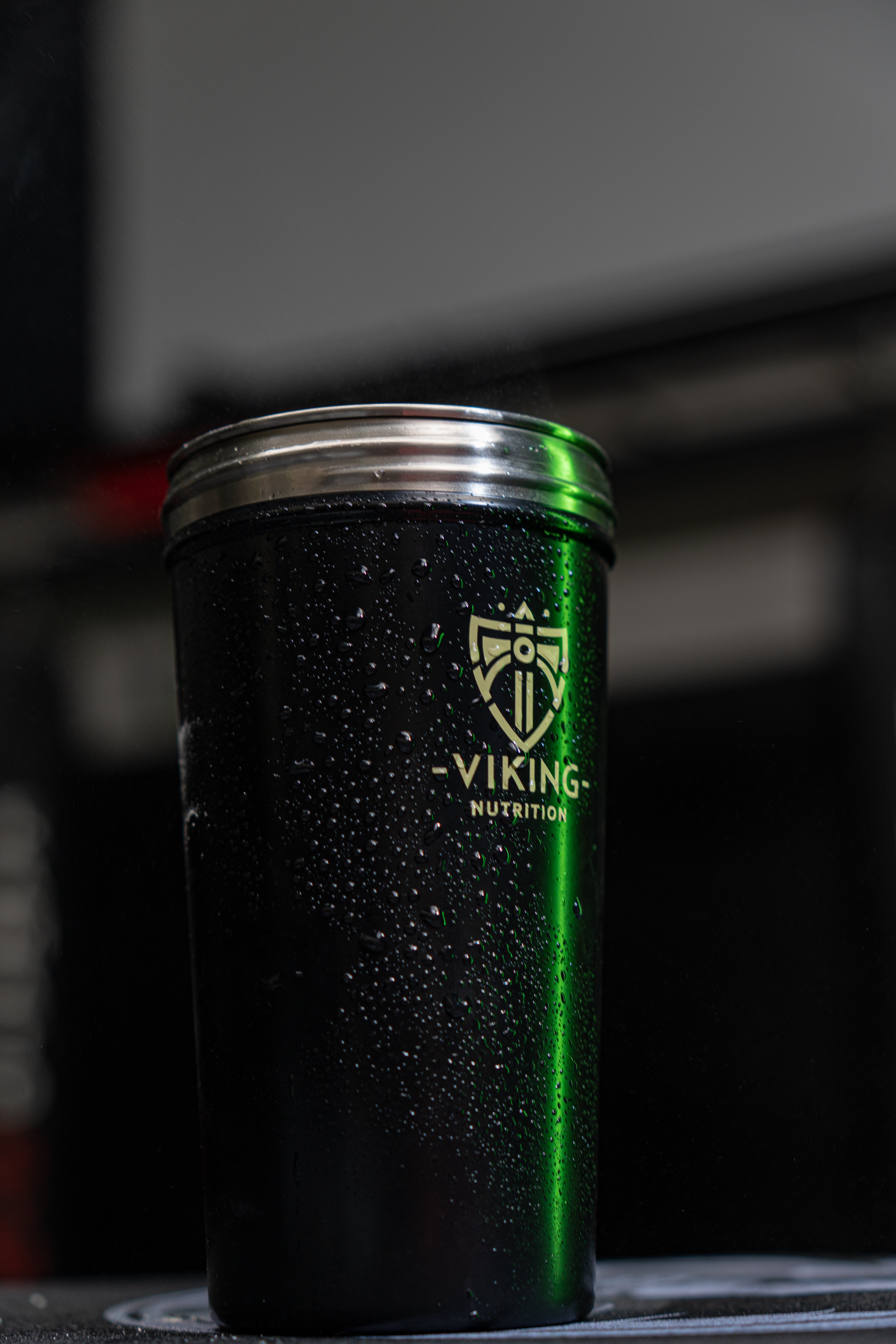 Viking Nutrition Stainless steel shaker bottle