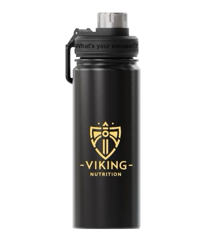 Stainless steel Viking Nutrition Drinking Bottle
