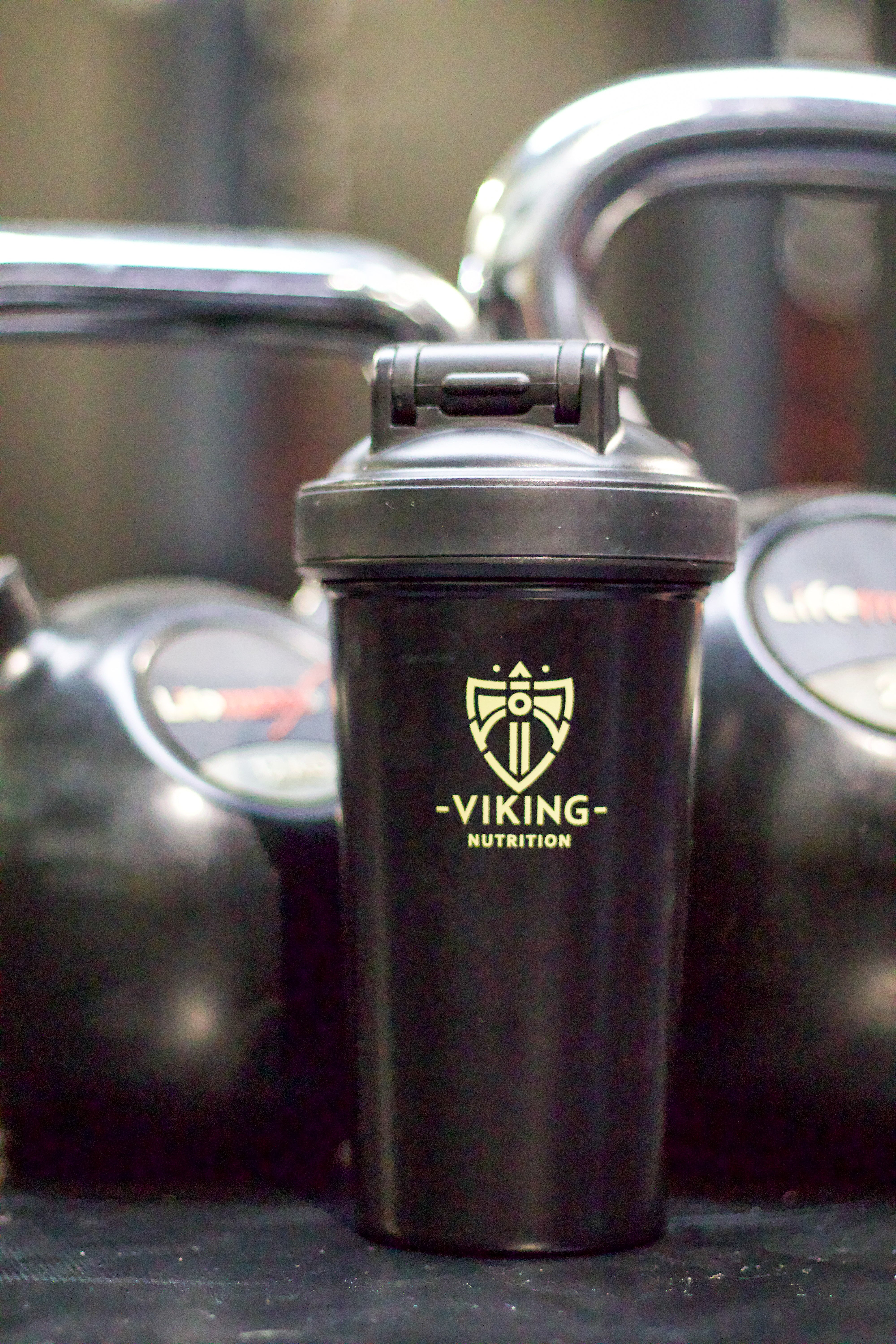 Viking Nutrition Stainless steel shaker bottle