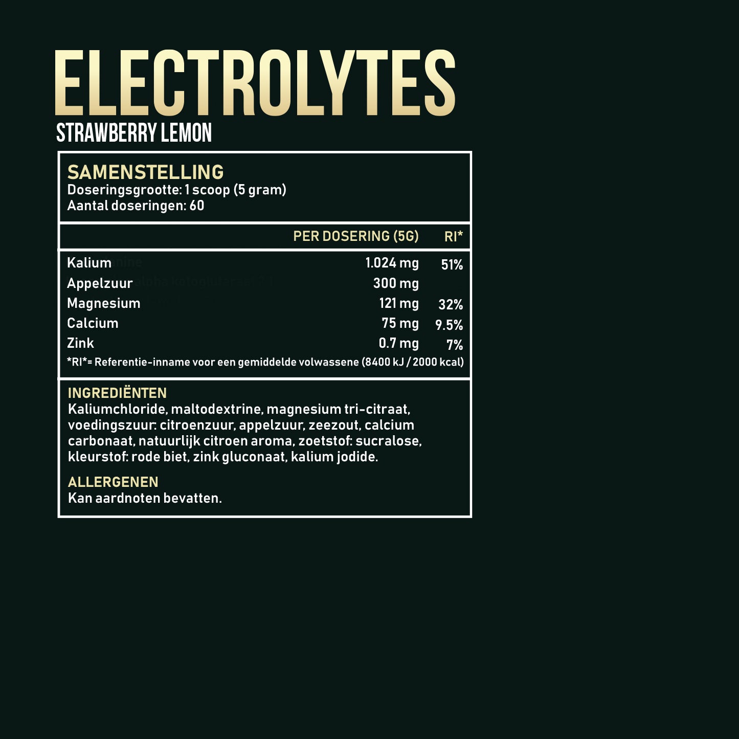 Heimdall's Horn Electrolytes